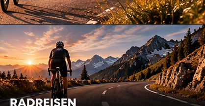 Illustratives Rennradmotiv aus der Endloskurbeln-Bildwelt